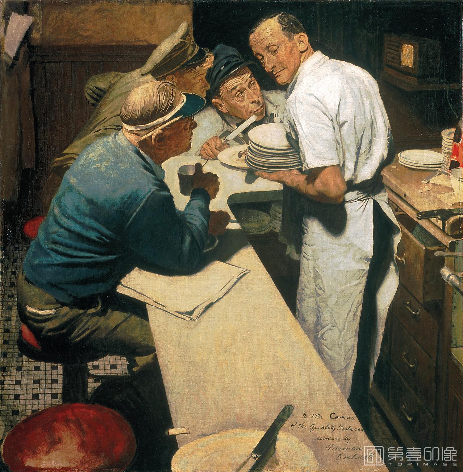 油画-诺曼·洛克威尔 Norman Rockwell作品集-026